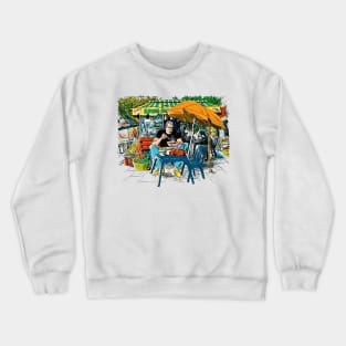 anthony bourdain Crewneck Sweatshirt